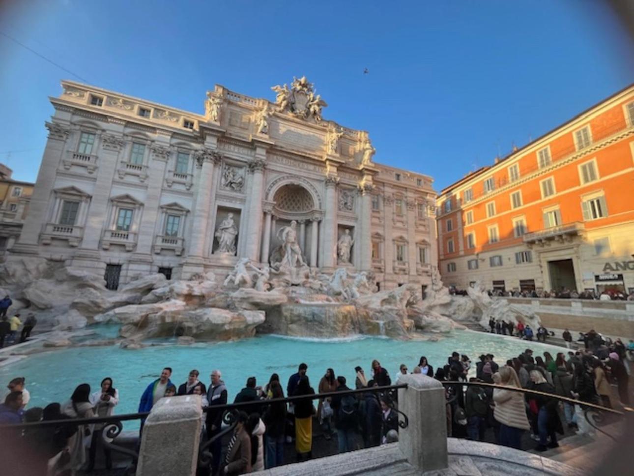 Camera X2 Con Magnifica Vista Sul Chiostro Di Michelangelo E Le Terme Di Diocleziano Roma Exterior foto